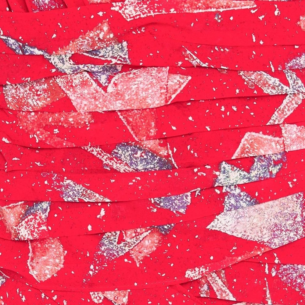 Defferri ruched printed silk-blend chiffon mini dress from IRO - Picture 4 of 12